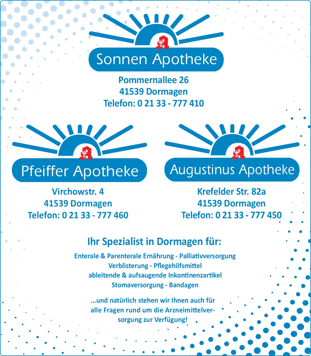 Werbebanner Apotheke 2022